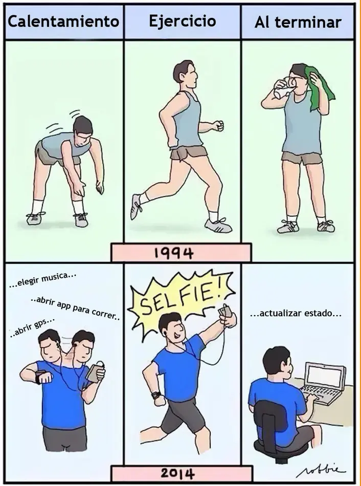 antes vs ahora