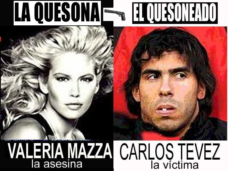 La asesina de Carlos Tevez #Queso
