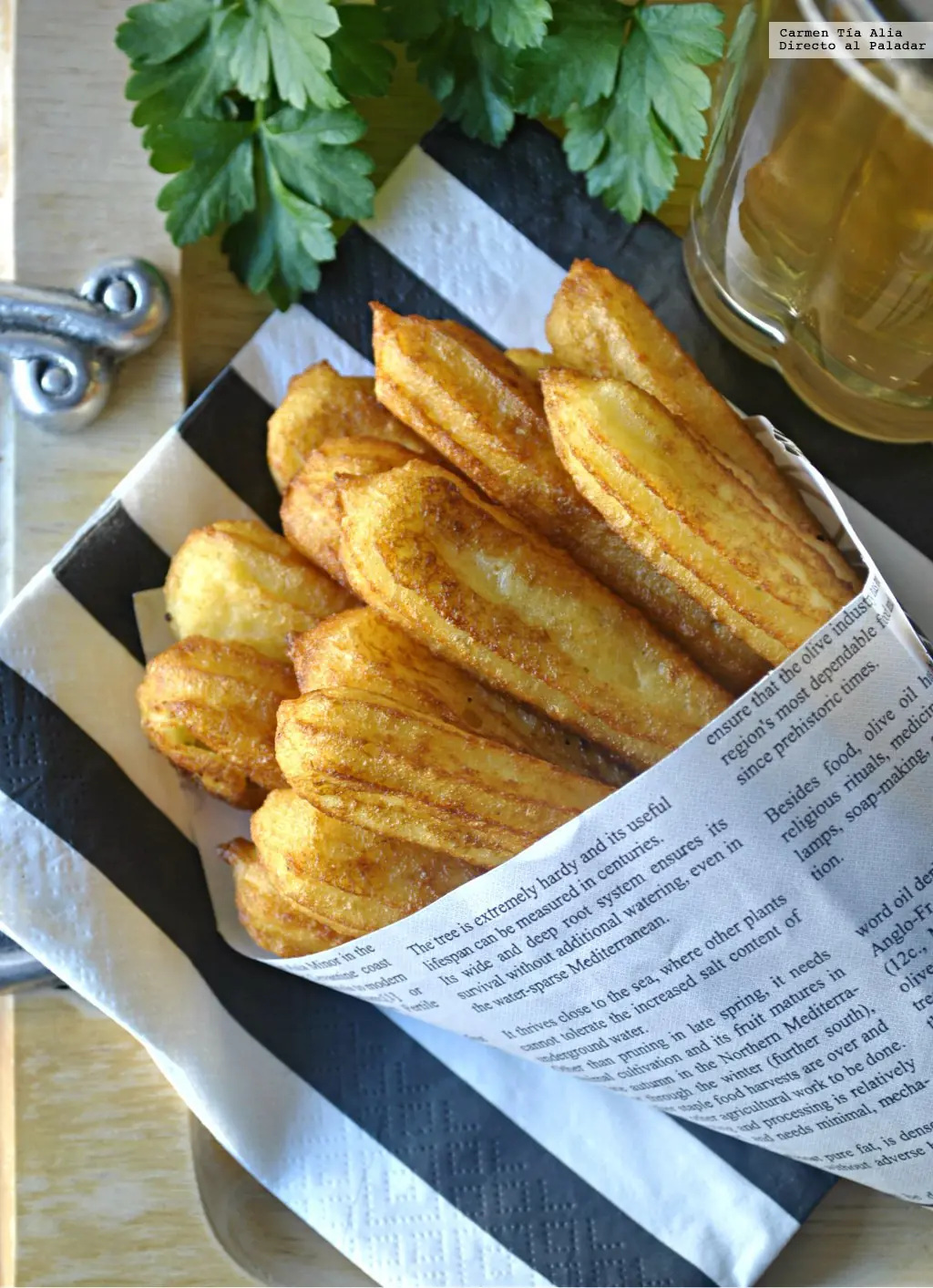 Churros de papa, queso parmesano y mostaza deleitate rico Churros de papa, queso parmesano y mostaza deleitate rico
