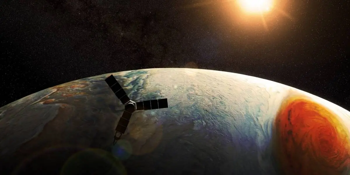 Juno envió nuevas fotos de las tormentas de Júpiter