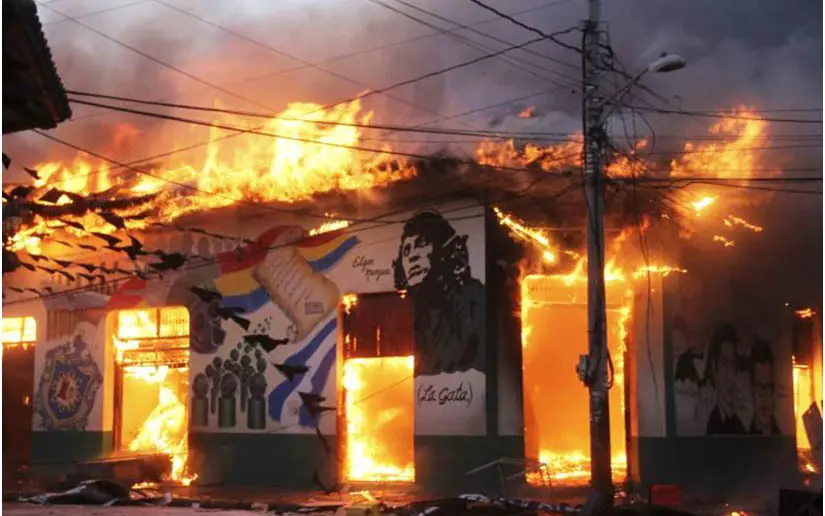 Y que paso con la lucha en Nicaragua