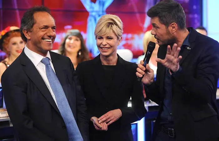 tinelli con scioli