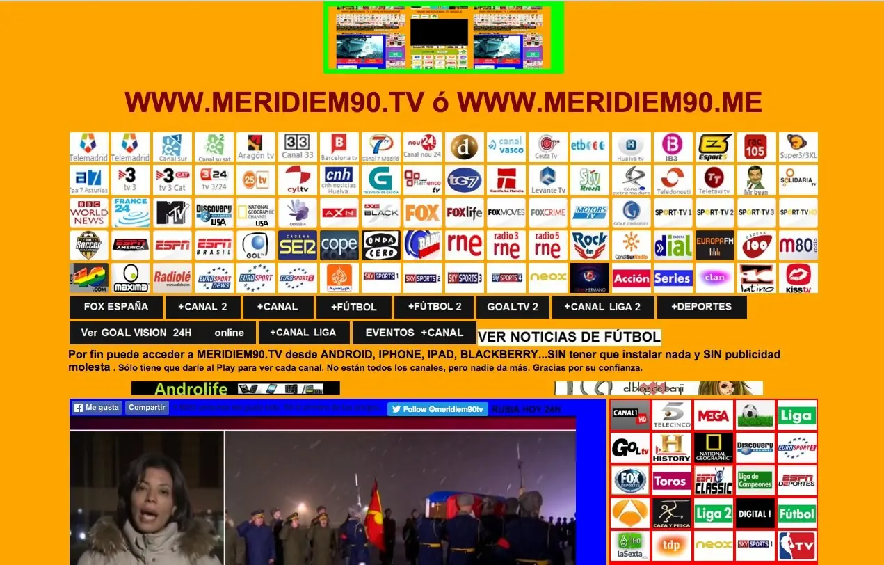 Alternativas a Rojadirecta para ver futbol online Alternativas a Rojadirecta para ver futbol online