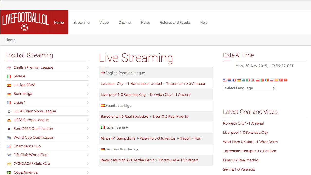 Alternativas a Rojadirecta para ver futbol online Alternativas a Rojadirecta para ver futbol online