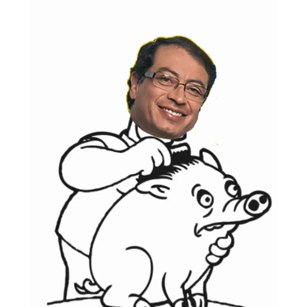 Duque con miedo de Petro
