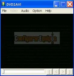 Pasar de DVD o .vob a .avi Pasar de DVD o .vob a .avi