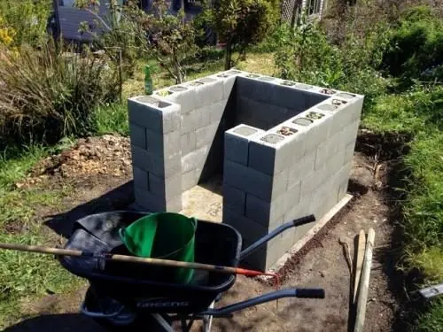 Horno a lena de ladrillo