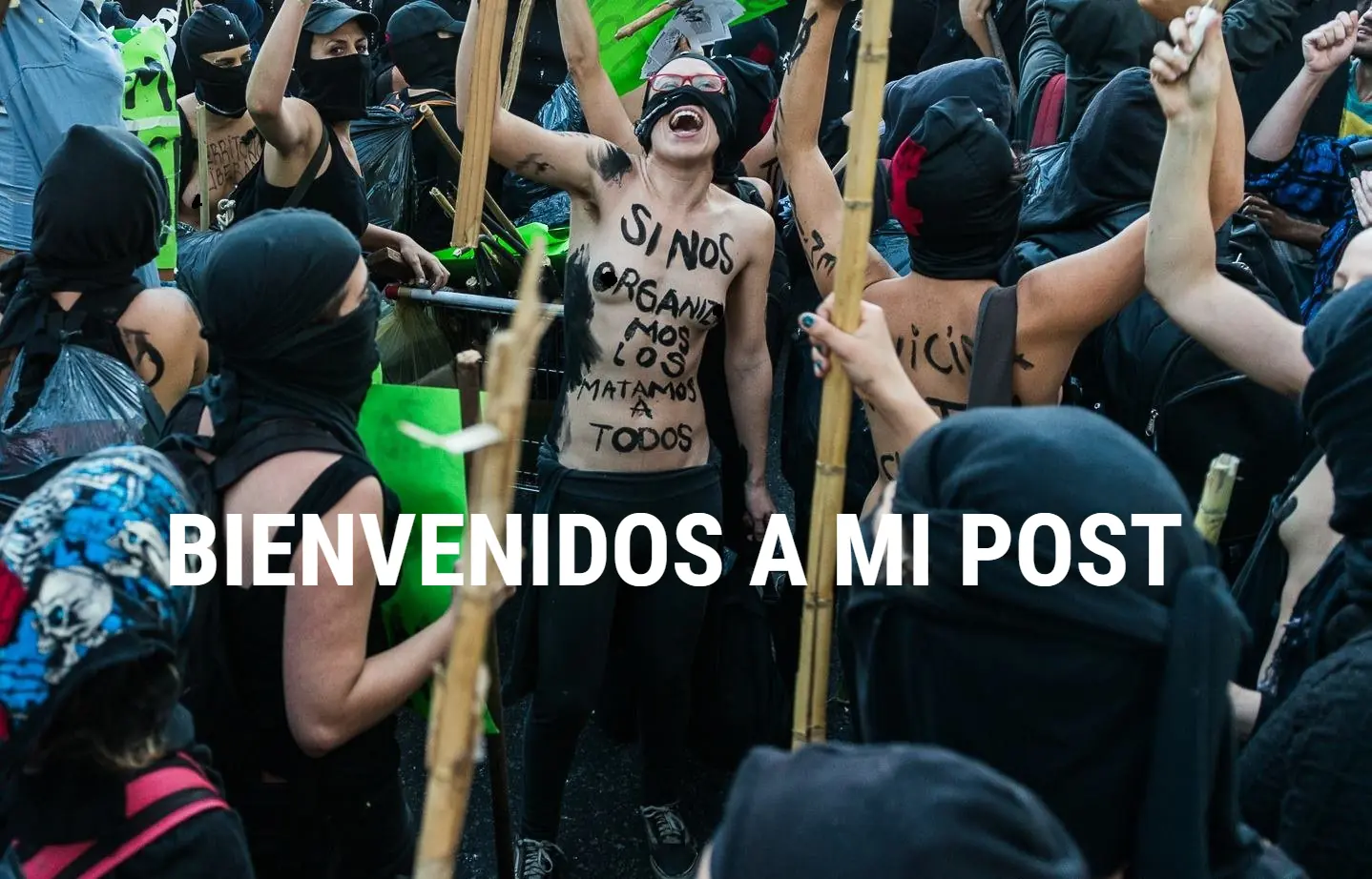 Machete al feminismo