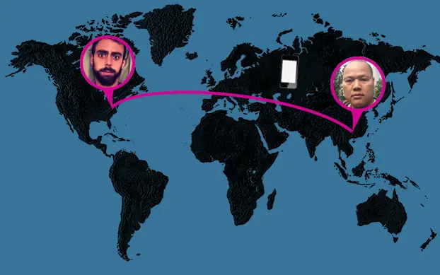 Le robaron su móvil en Nueva York y lo rastreó hasta CHINA