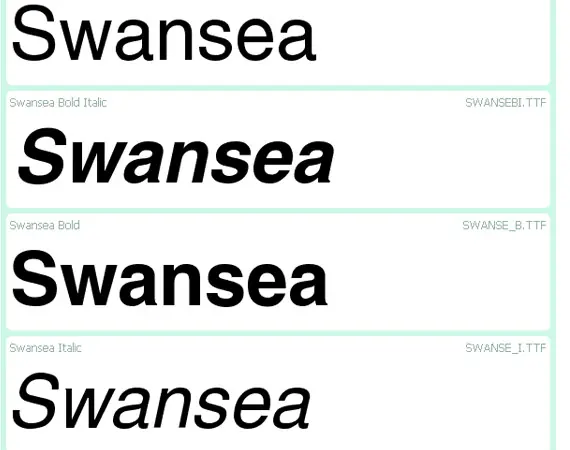 fonts