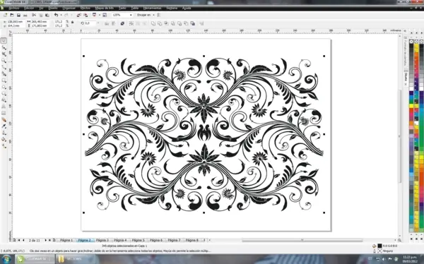 Vectores y Ornamentaciones en Corel X4