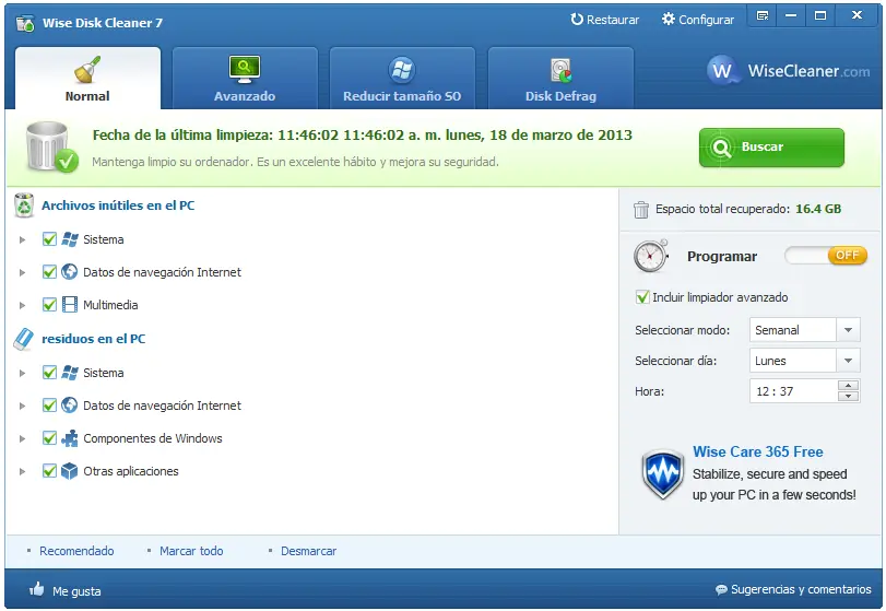 limpiar pc
