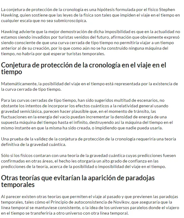 viajes en el tiempo viajes en el tiempo