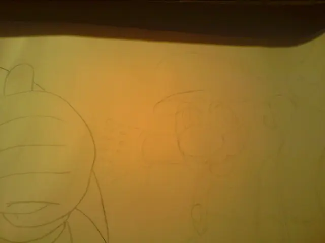 Sonic y Mario Bros ( Dibujo )