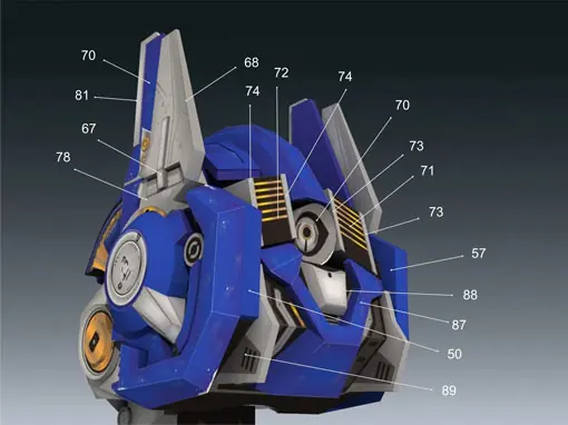optimus prime en papercraft parte 1,2,3,4,5 cuerpo completo optimus prime en papercraft parte 1,2,3,4,5 cuerpo completo