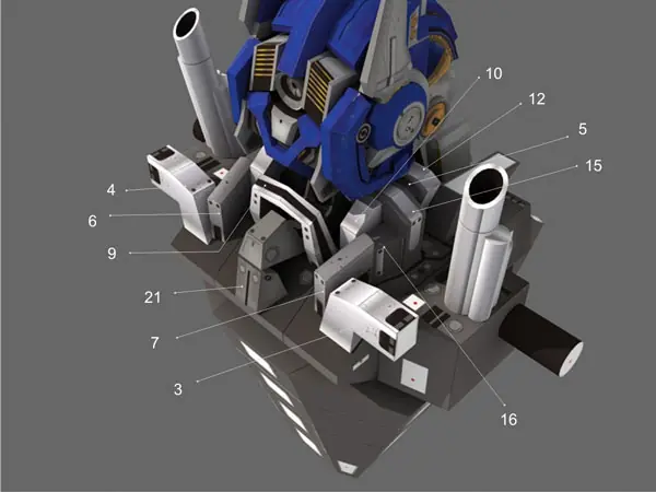 optimus prime de papel optimus prime de papel