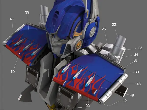 papercraft optimus prime papercraft optimus prime