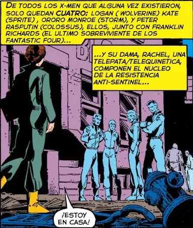 X-men dofp-diferencias con el comic