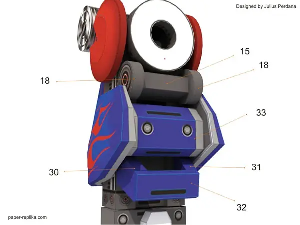 optimus prime de papel optimus prime de papel