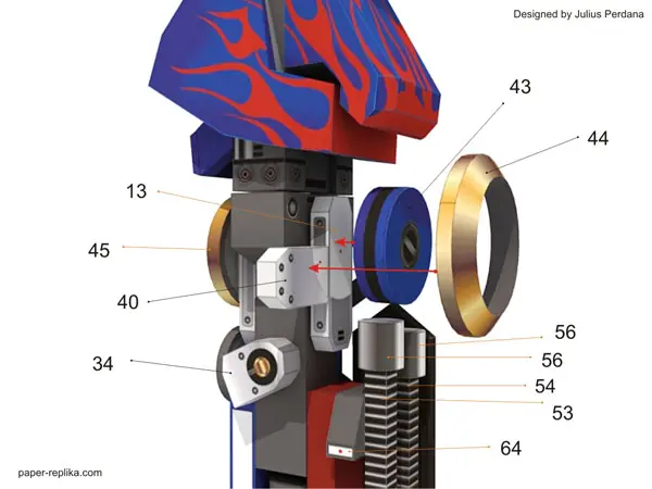 papercraft optimus prime papercraft optimus prime