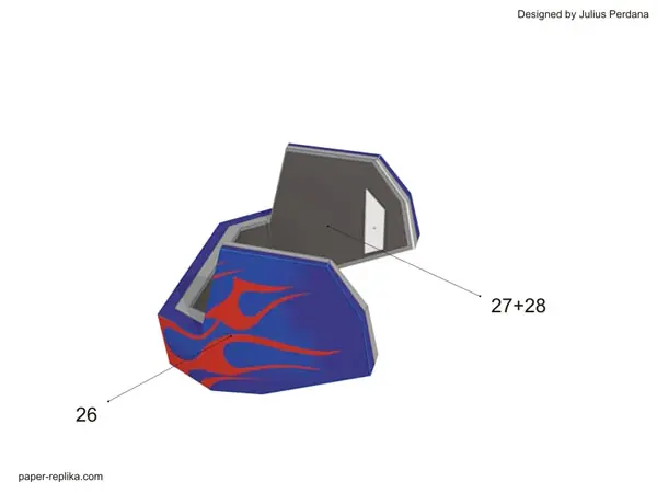 optimus prime en papercraft parte 1,2,3,4,5 cuerpo completo optimus prime en papercraft parte 1,2,3,4,5 cuerpo completo