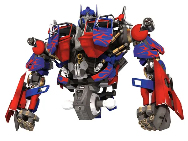 optimus prime de papel optimus prime de papel