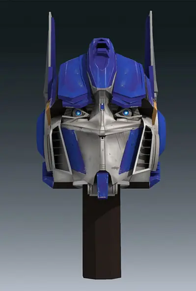 optimus prime en papercraft parte 1,2,3,4,5 cuerpo completo