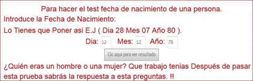 Quien fuiste en tu vida pasada test gratis