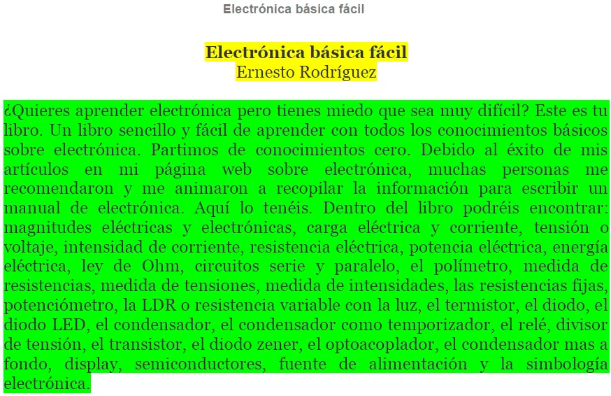 Libros q son oro para estudiantes de ingeniería electronica