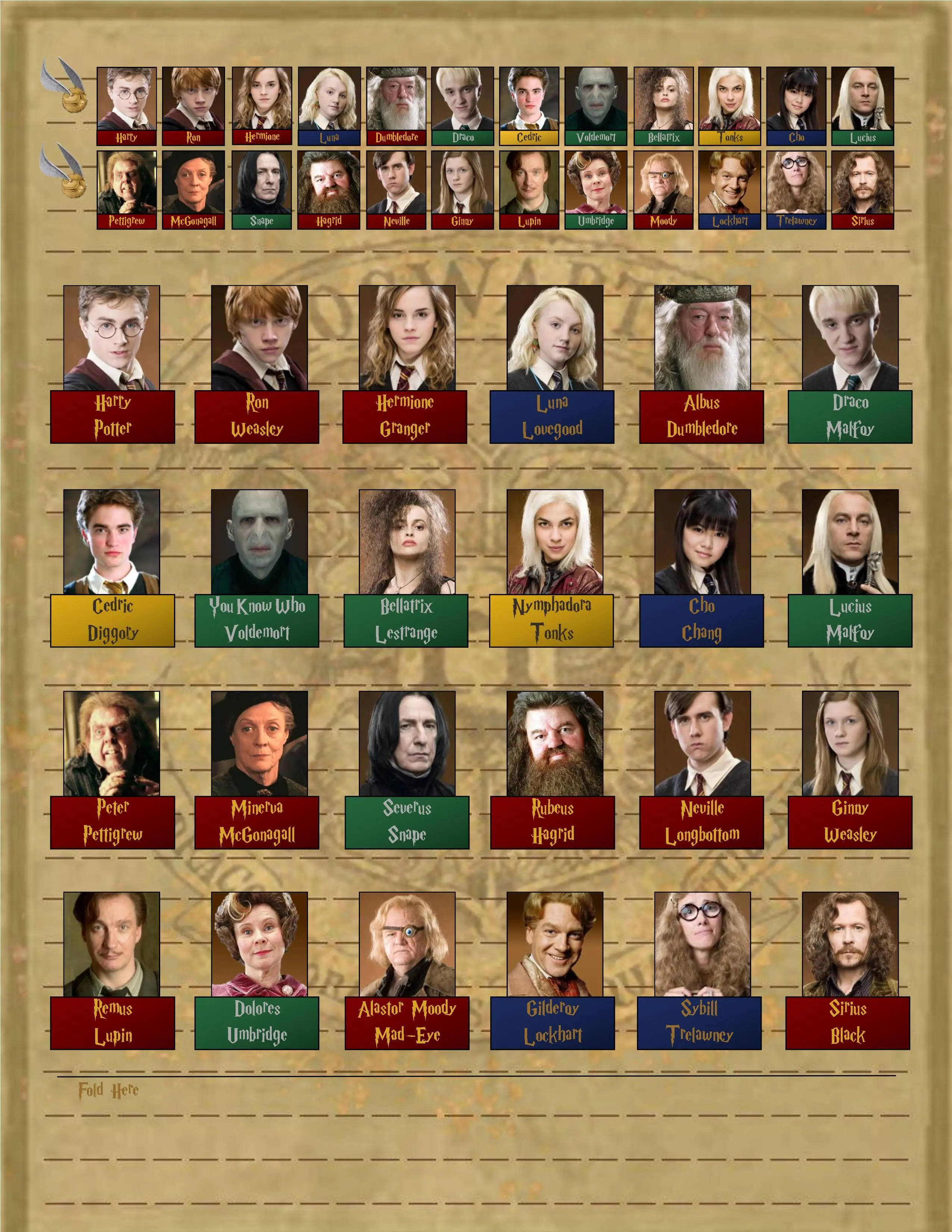 Guess who? Harry Potter!