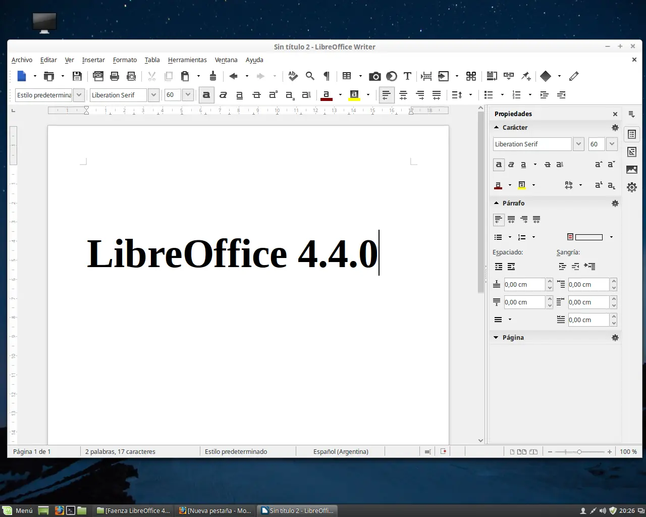 Iconos  LibreOffice