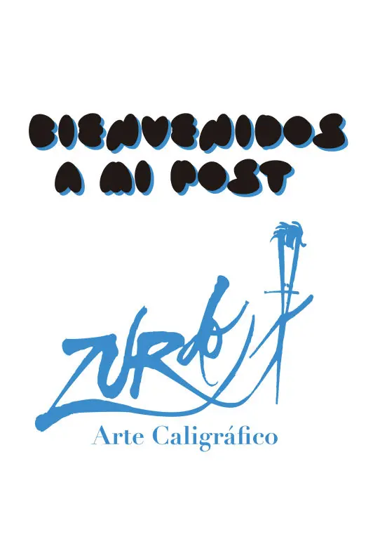 Caligrafía, mira Mi composición!