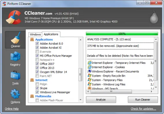 9 trucos para usar CCleaner correctamente
