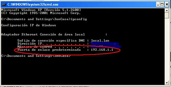 Configuracion Configuracion