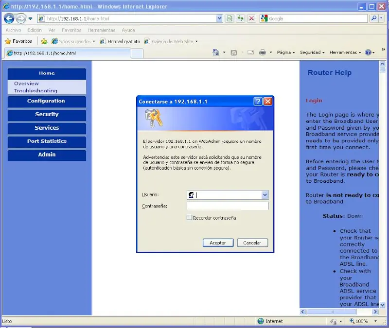 Configurar Configurar