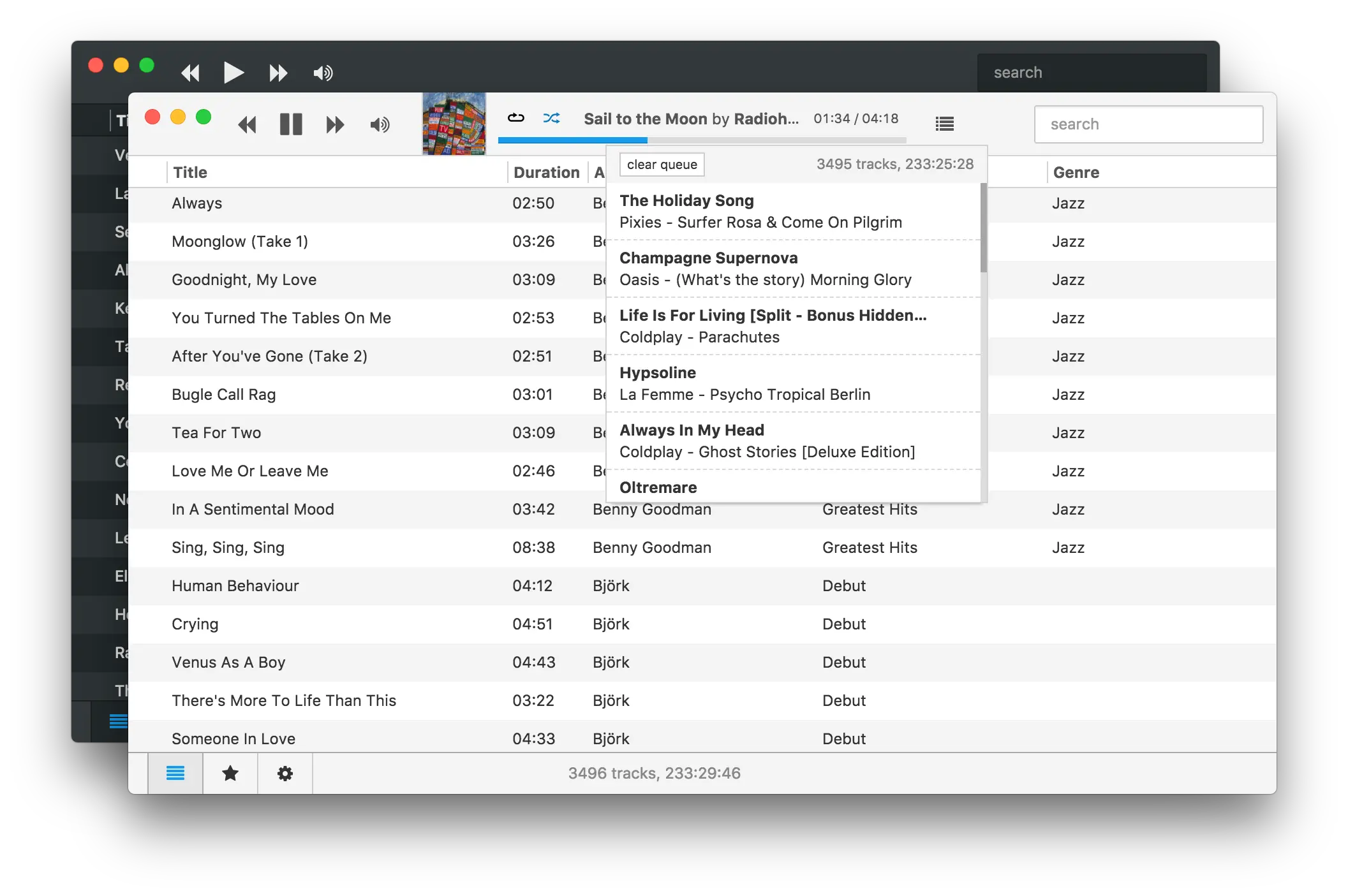 Museeks: agradable reproductor musical