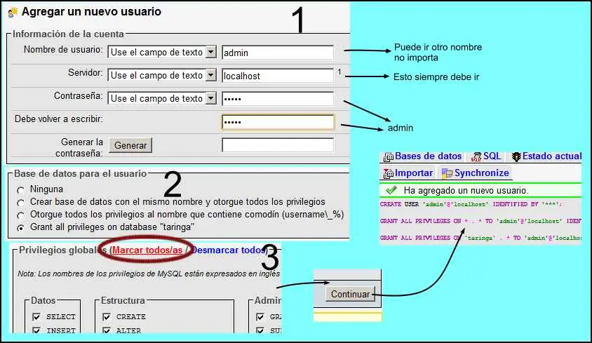 visual y mysql