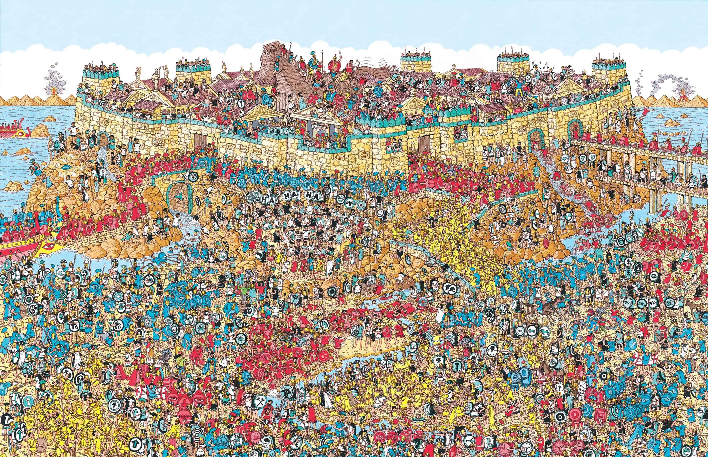 Te olvidaste de ¿donde esta wally? veni que te hago recordar