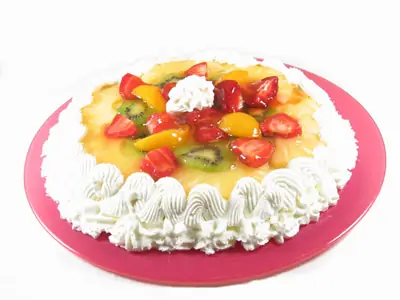 tarta de frutas frescas