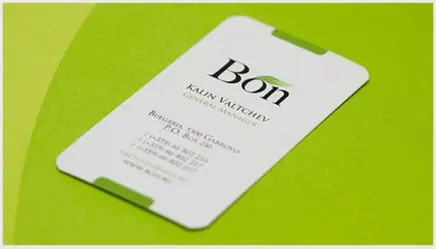 Diseños creativos de tarjetas personales