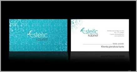 Diseños creativos de tarjetas personales