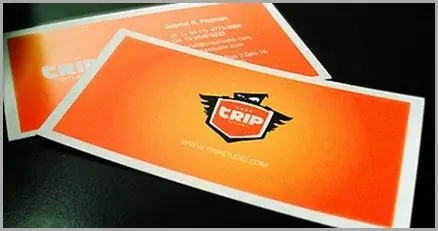 Diseños creativos de tarjetas personales