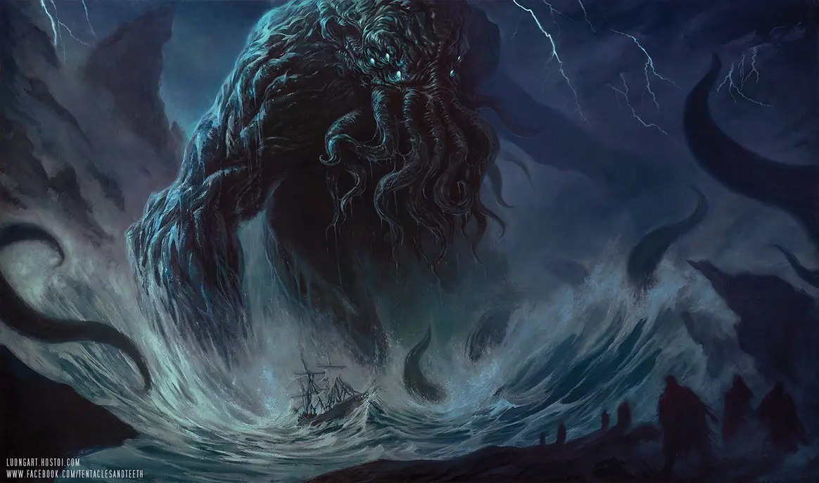 Cthulhu El Dios de dioses H.P. Lovecraft (Megapost)