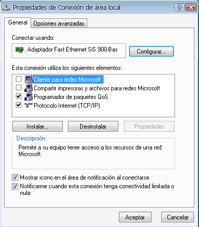 Solucion a Ares no conecta, abriendo los puertos.
