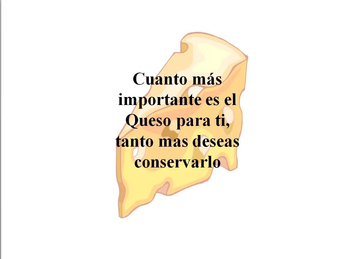 Quien se ha llevado mi queso