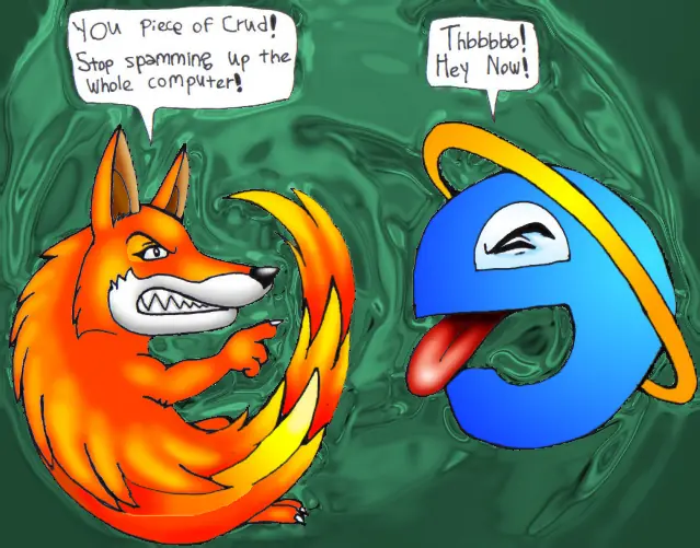 Internet Explorer VS. Mozilla Firefox