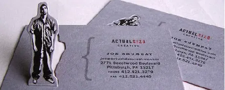 Diseños creativos de tarjetas personales