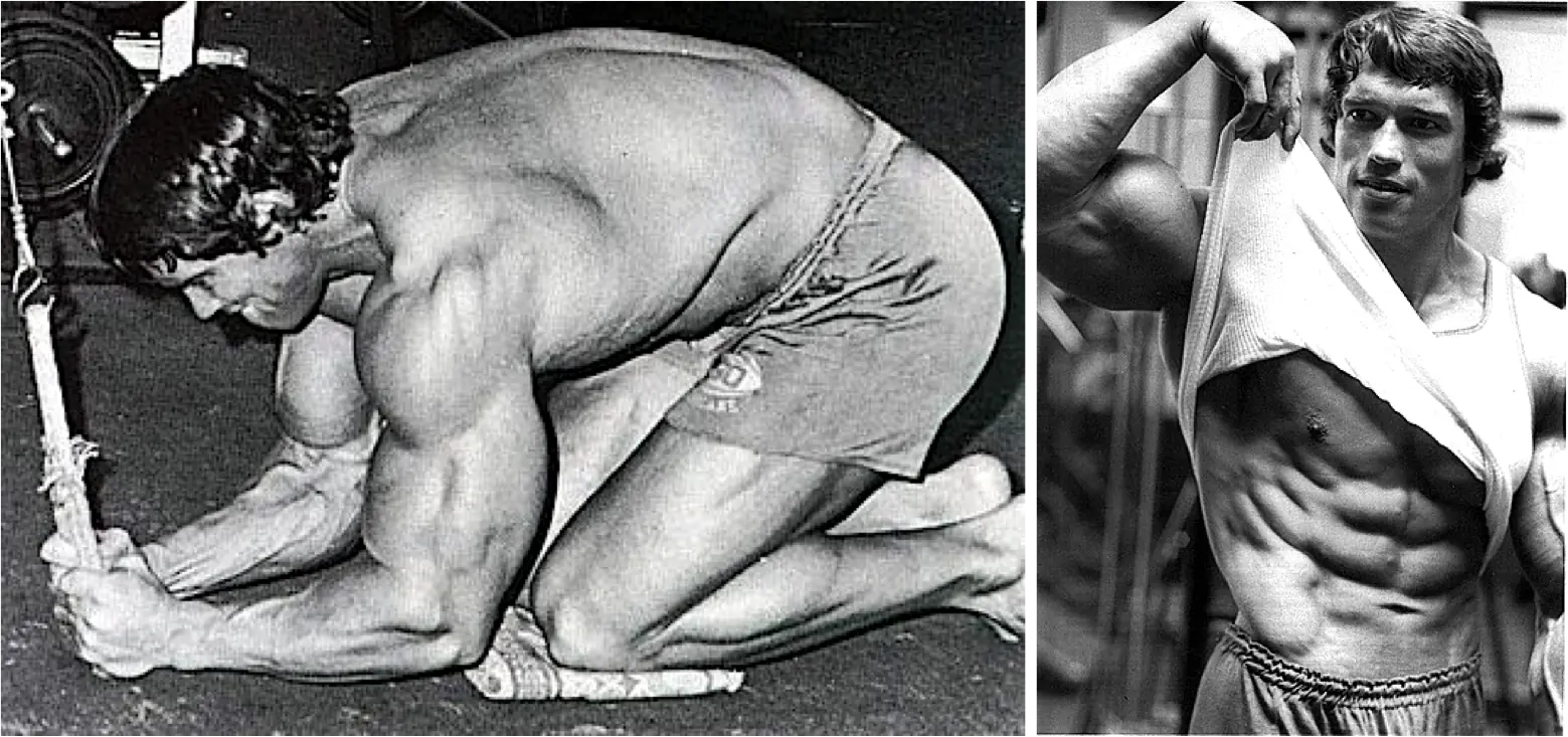 Arnold Schwarzenegger – Entrenamiento Para Abdominales