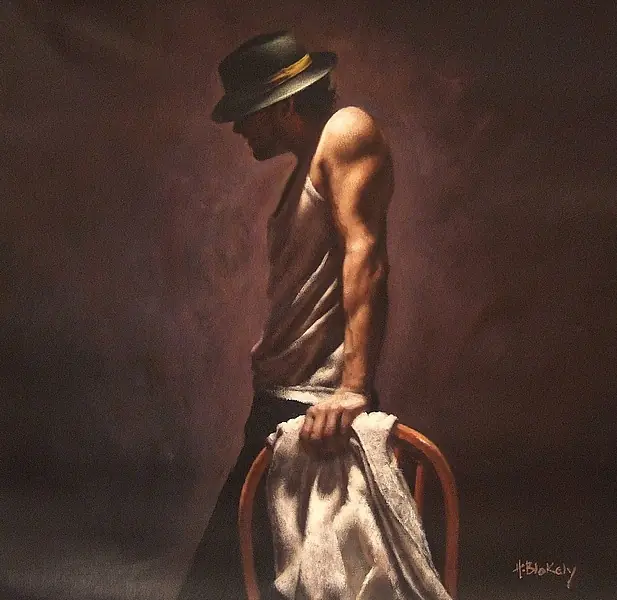 Artista figurativo Hamish Blakely