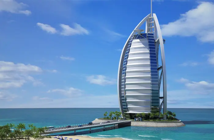 Hoteles Extraños - Hotel Burj Al Arab, Dubai